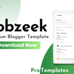 Jobzeek Premium Blogger Template