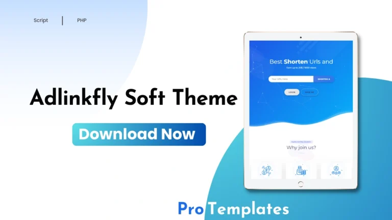 Adlinkfly Soft Theme Free Download