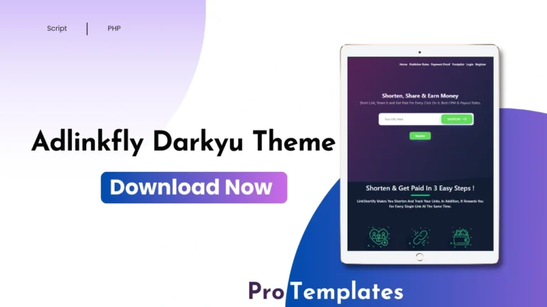 Adlinkfly Darkyu Theme